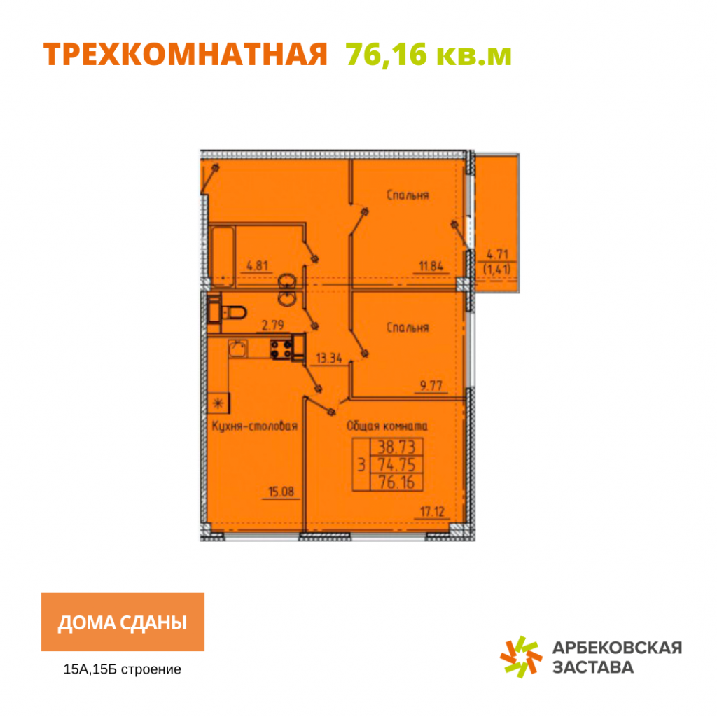 Успейте приобрести готовую квартиру в ГК «Территория жизни» по ставке от 1%  , «Территория жизни», г. Пенза